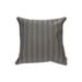 Striped Outdoor Waterproof Cushion (Taupe) - Set of 2