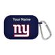 Navy New York Giants Personalized AirPods Pro Case Cover