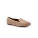 Women's Shelby Casual Flat by SoftWalk in Taupe (Size 9 1/2 M)