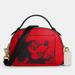 Coach Bags | Disney Mickey Mouse X Keith Haring Serena Satchel Gold/Electric Red Multi | Color: Black/Red | Size: Os