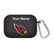 Black Arizona Cardinals Personalized AirPods Pro Case Cover