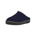Hausschuh MOLS "Seleigh" Gr. 44, blau (dunkelblau) Schuhe Hausschuhe