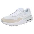 Sneaker NIKE SPORTSWEAR "AIR MAX SYSTM" Gr. 42,5, weiß (white, white, pure, platinum) Schuhe Stoffschuhe