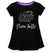 Girls Toddler Vive La Fete Black University of Sioux Falls Cougars A-Line Top