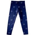 Girls Infant Vive La Fete Blue Memphis Tigers All Over Print Leggings