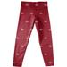 Girls Youth Maroon Missouri State University Bears All Over Print Leggings