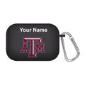 Black Texas A&M Aggies Personalized AirPods Pro Case Cover