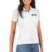 Women's Antigua White Mid Michigan College Legacy Pique Polo