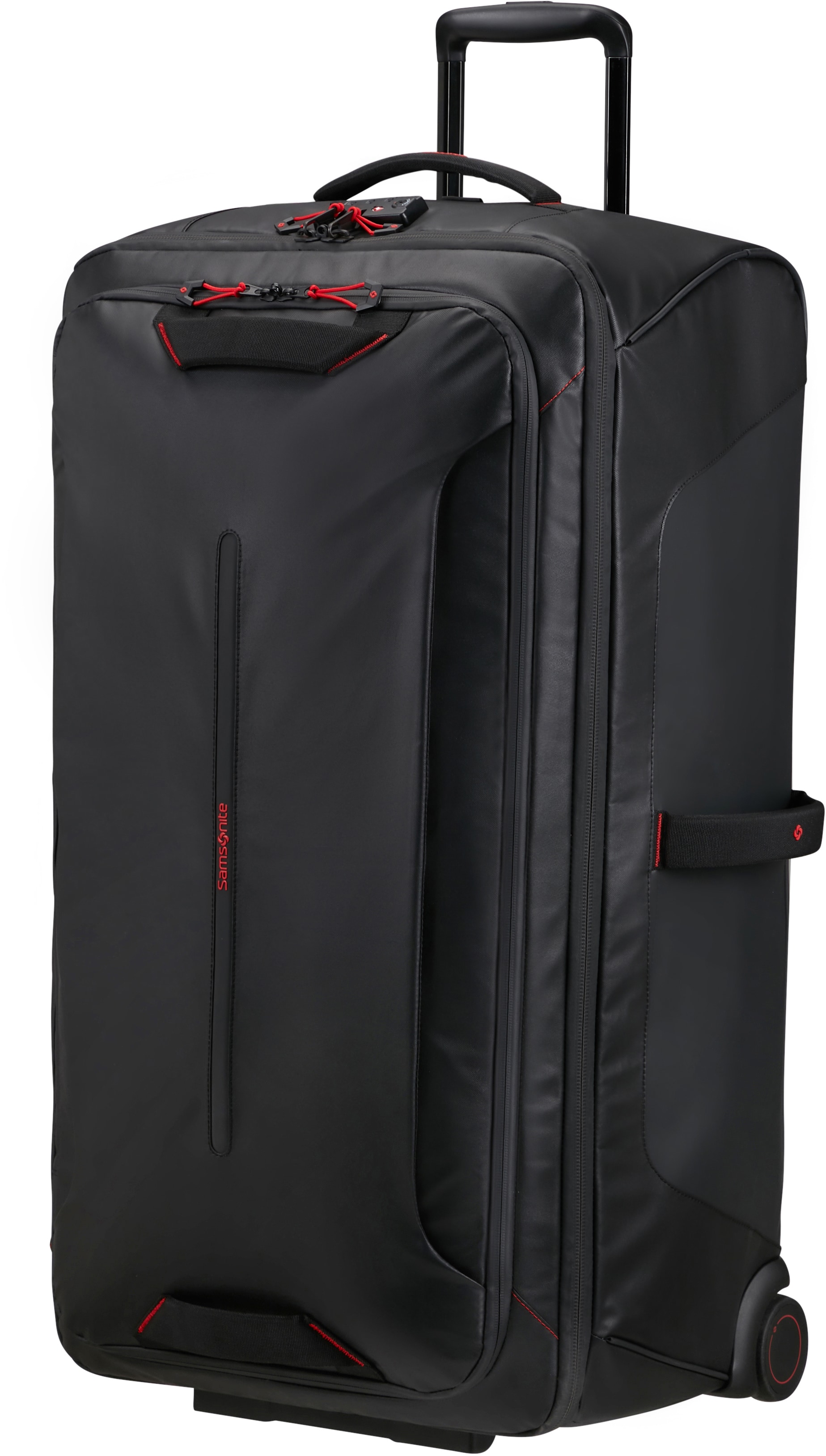 Reisetasche SAMSONITE "ECODIVER, 79 cm, Black", Gr. B/H/T: 44cm x 79cm x 31cm, schwarz, Nylon, Polyester, Taschen, Reisekoffer Großer Koffer Aufgabegepäck TSA-Zahlenschloss Image