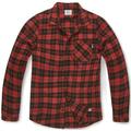 Vintage Industries Riley Flannel Shirt, red, Size L