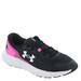 Under Armour Charged Rogue 3 Sneaker - Womens 6.5 Black Running Medium