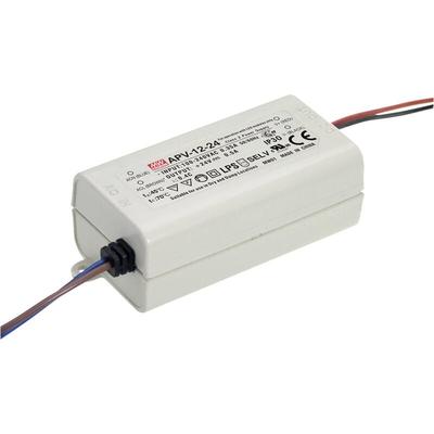 Mean Well - APV-12-12 LED-Trafo Konstantspannung 12 w 0 - 1 a 12 v/dc nicht dimmbar, Überlastschutz Image