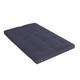 Matelas futon coton traditionnel, 13cm anthracite 140x190