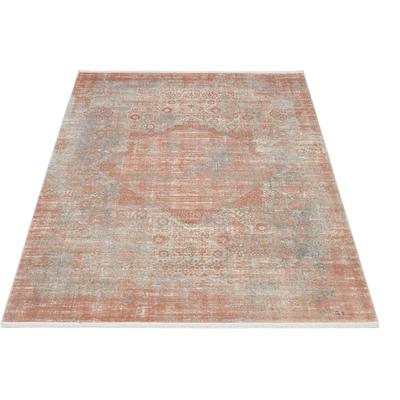 Teppich OCI DIE TEPPICHMARKE "COLOUR MEDI", rosa (rosé), B:160cm H:8mm L:230cm, Viskose, Polyacryl, Teppiche Image
