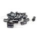 20 Pcs 1000uF 25V 105C Radial Electrolytic Capacitors Black 10x17mm