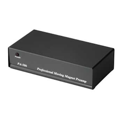 Hama Stereo Phono Preamplifier PA 506, with AC/DC Adapter 230V/50Hz Schwarz Image
