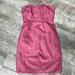 J. Crew Dresses | J Crew Strapless Dress | Color: Pink | Size: 0