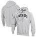 Men's Champion Heather Gray Haverford College Reverse Weave Fleece Pullover Hoodie