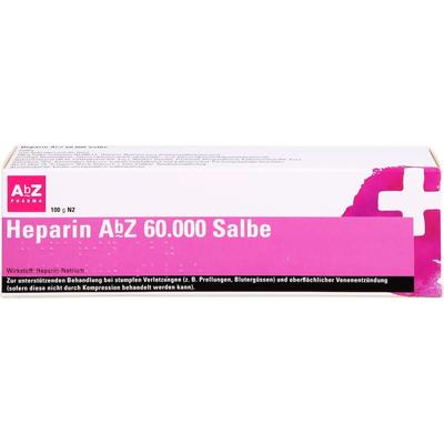 AbZ Pharma - HEPARIN AbZ 60.000 Salbe Venen & Krampfadern 0.1 kg