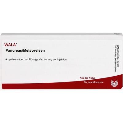 WALA - PANCREAS/METEOREISEN Ampullen Zusätzliches Sortiment 01 l