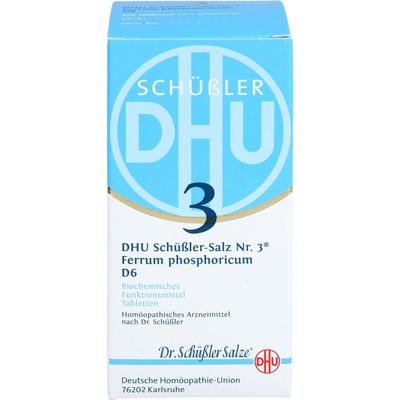 DHU - BIOCHEMIE DHU 3 Ferrum phosphoricum D 6 Tabletten Zusätzliches Sortiment