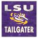 LSU Tigers 10'' x Tailgater Sign
