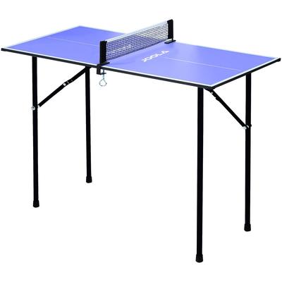 Mini-Tischtennisplatte JOOLA "Mini", blau, TischtennisplattenB:45cm H:76cm L:90cm, Das Netz ist im Lieferumfang enthalten, B:45cm H:76cm L:90cm