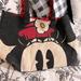 Disney Bags | Disney Mickey & Minnie Mouse One Size Canvas Tote Shoulder Bag Black | Color: Black/Red | Size: Os
