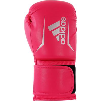Boxhandschuhe ADIDAS PERFORMANCE "Speed 50" Gr. 12 12 oz, pink (pink, silberfarben) Herren Accessoires Boxhandschuhe