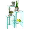 Blumentisch PAROLI, transparent (transparent, transparent, transparent), B:25cm H:41cm T:25cm, Tische