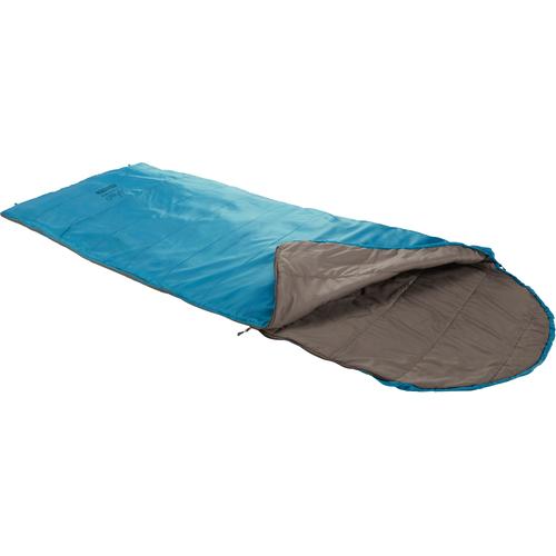 "Deckenschlafsack GRAND CANYON ""KAYENTA"" Schlafsäcke Gr. B/L: 80 cm x 210 cm, umlaufender Reißverschluss, blau (caneel bay) Deckenschlafsäcke"