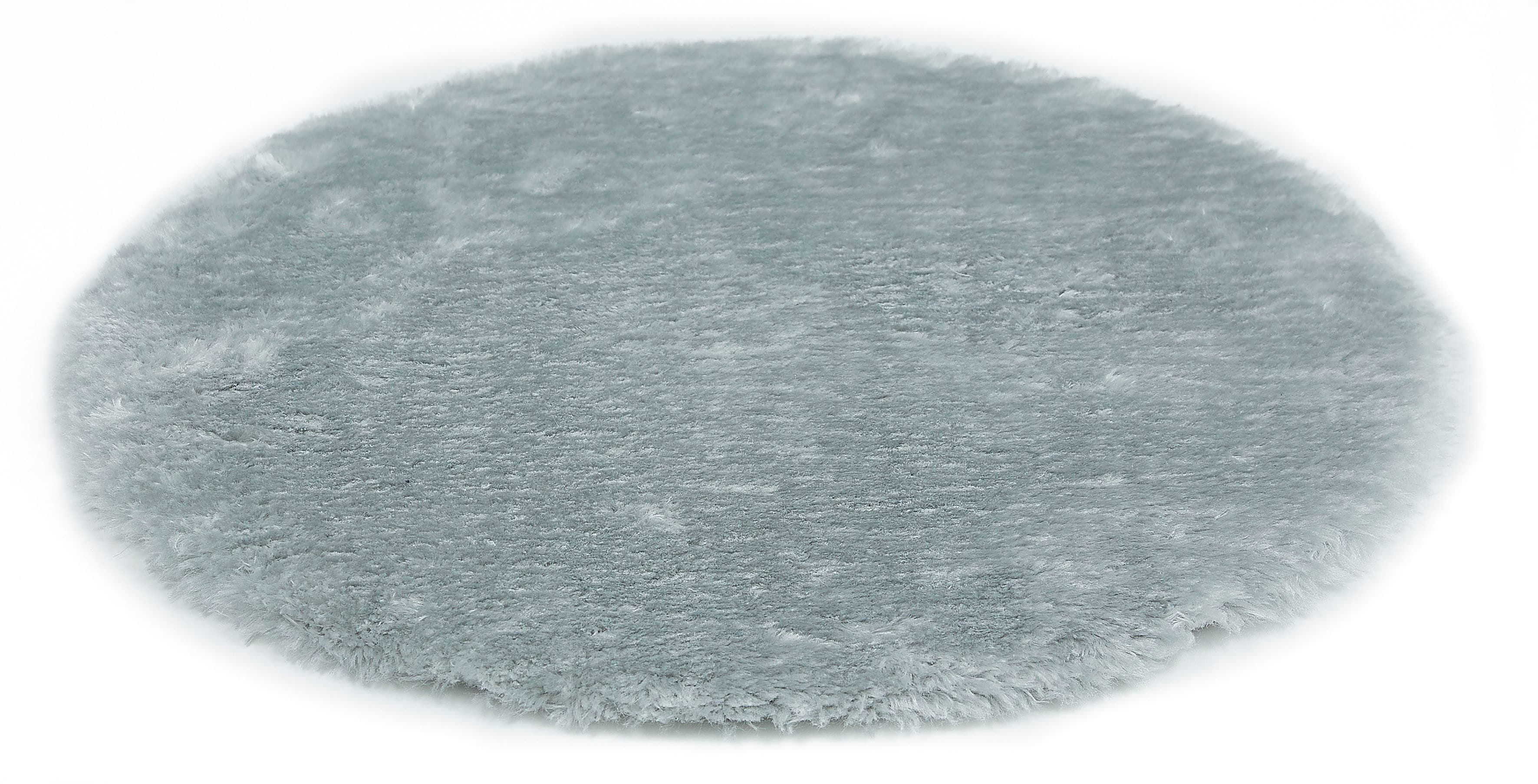 Sitzkissen ANDIAMO "Sitzauflage Lamm-Fellimitat", grau (hellgrau, felloptik), B:40cm L:40cm, Polyester, Dekokissen_Sitzkissen_Kissenhüllen, Kunstfell, rund, Ø 40 cm, auch als 4er Set