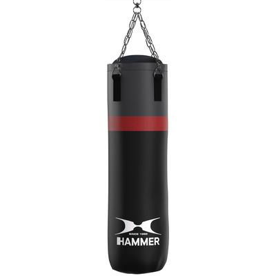 Boxsack HAMMER "Cobra", bunt (schwarz, rot, grau), Boxsäcke, B/H: 30cm x 100cm, B:30cm H:100cm