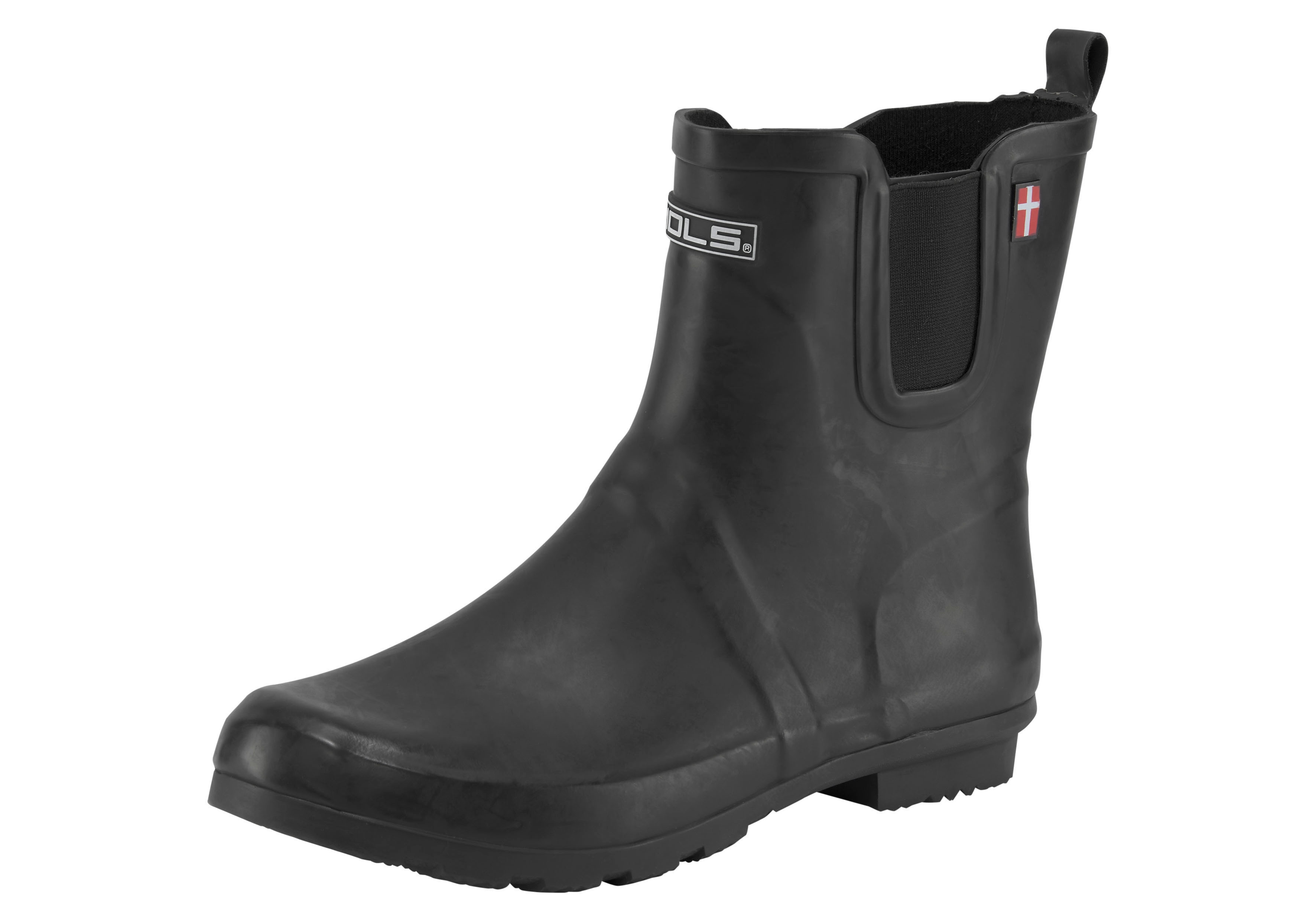 Gummistiefel MOLS "Silverwater W", Gr. 36, schwarz, Naturkautschuk, Schuhe Gummistiefel, wasserdicht