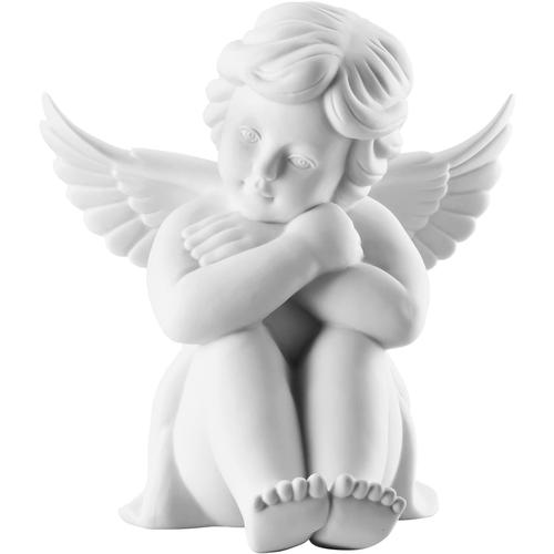 "Engelfigur ROSENTHAL ""Engel sitzend"" Dekofiguren Gr. B/H/T: 13,3 cm x 14,5 cm x 12,5 cm, weiß Engelfigur Figuren Skulpturen"