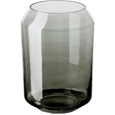Tischvase FINK "ORELIA", grau, H:28cm Ø:20cm, Glas, Vasen, aus Glas, auch als Windlicht verwendbar Image