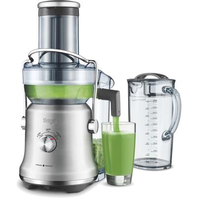 SAGE Entsafter "SJE530BSS4 the Nutri Juicer Cold Plus", silber (brushed stainless steel (edelstahl)), B:21,9cm H:44,8cm T:33,4cm, Entsafter, Gebürstetes Edelstahlgrau Image
