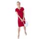 Sommerkleid CASUAL LOOKS "Kleid" Gr. 40, Normalgrößen, rot Damen Kleider Sommerkleider