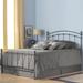 Winston Porter Manito Standard Headboard & Footboard in Black | 48.12 H x 39.5 W in | Wayfair ANDV2894 43279045