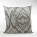 Plutus Brands Dream Down Blend Ikat Square Pillow Cover & Insert /Down/Feather/Linen | 16 H x 16 W in | Wayfair PBHF1009-1616-DP