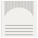 AllModern Modern Statement Stripes 2 by The Creative Bunch Studio - Picture Frame Graphic Art Paper, in Black/White | 25 H x 25 W x 1 D in | Wayfair