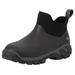 Muck Boots Woody Sport Ankle Rubber Boots Men's, Black/Dark Gray SKU - 923354