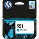 Hewlett Packard - hp 951 Cartouche d'Encre Cyan Authentique (CN050AE) (CN050AE301)