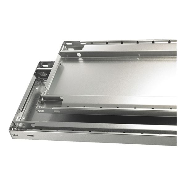 SCHULTE Lagertechnik Zusatz-Fachboden 130x60cm verzinkt »MULTIplus150« 1 Stück grau, 130x4x60 cm Image