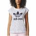 Adidas Tops | Adidas Rolled T Shirt Size Small | Color: Black/White | Size: S