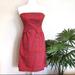 Anthropologie Dresses | Anthro Tabitha Strapless Red And Blue Dress: Sz 6 | Color: Blue/Red | Size: 6