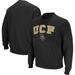 Men's Colosseum Black UCF Knights Arch Over Logo Pullover Sweatshirt