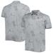 Men's Tommy Bahama Gray Chicago Cubs Big & Tall Miramar Blooms Polo