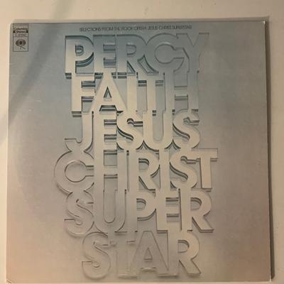 Columbia Media | Percy Faith - Jesus Christ Super Star Vinyl Record | Color: Blue/White | Size: Os