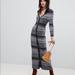 Free People Dresses | Free People Womens Cozy Up Knit V- Neck Midi Dress | Color: Gray | Size: Sp